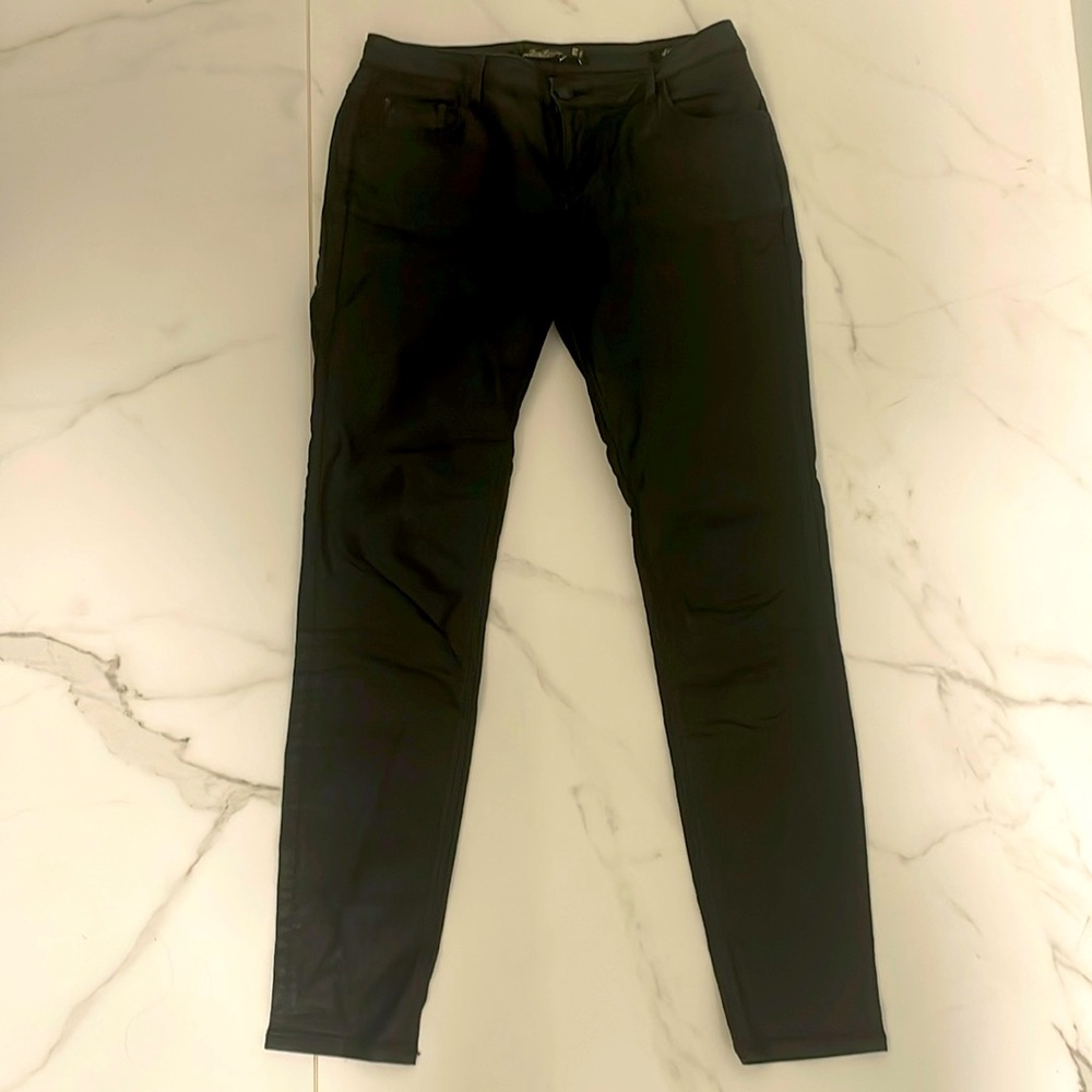 Zara Coated Skinny Jeans